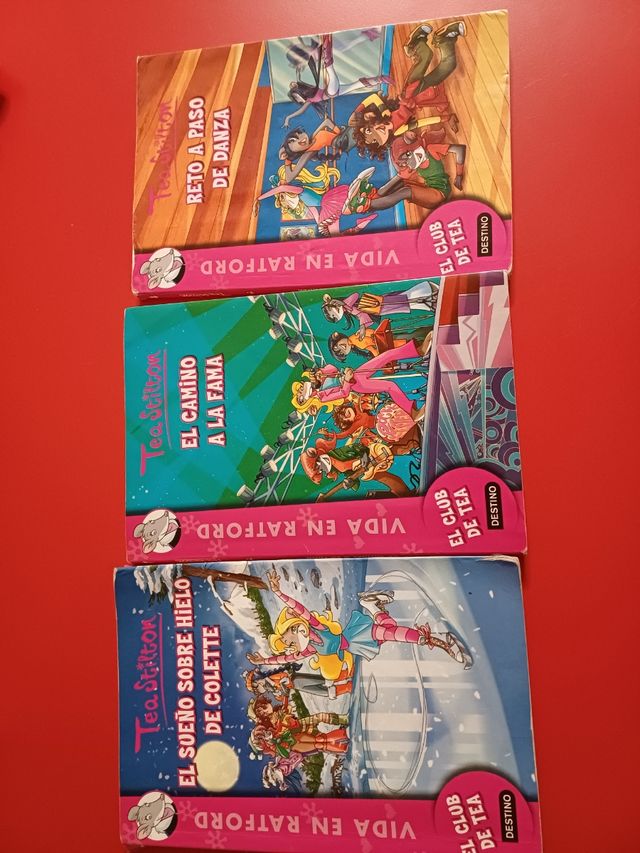 3 libros Tea Stilton