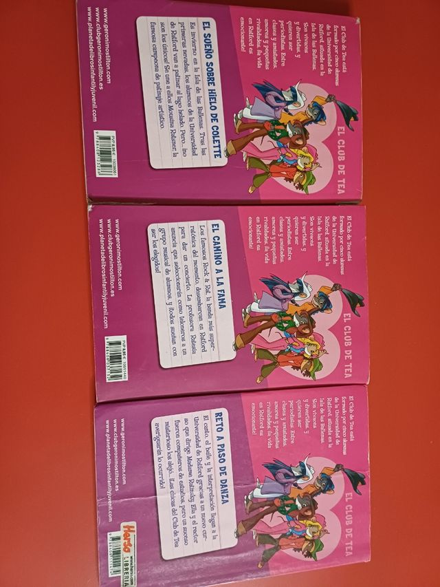 3 libros Tea Stilton