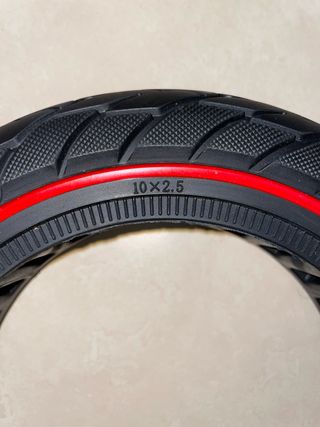 Rueda de Patinete Eléctrico Reforzada 10x25