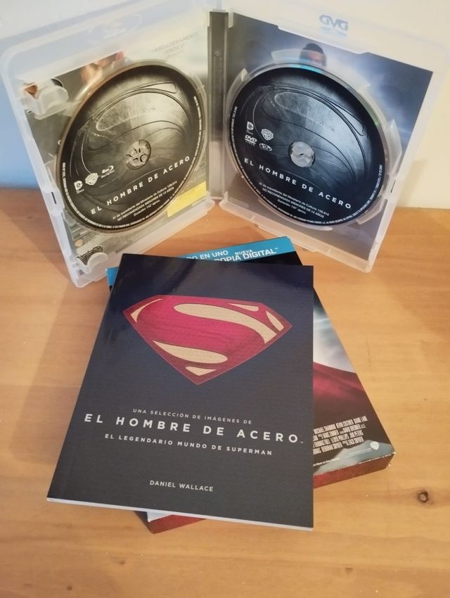 El hombre de Acero Blu-ray dvd