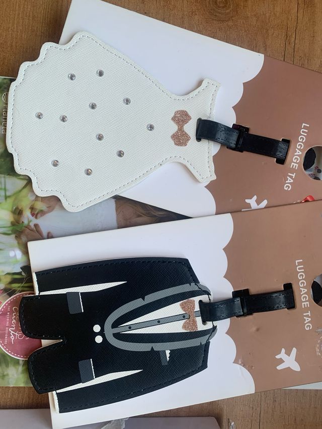 Luna de miel - porta equipajes boda/novios