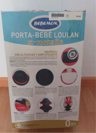 Mochila bebe