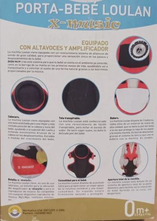 Mochila bebe