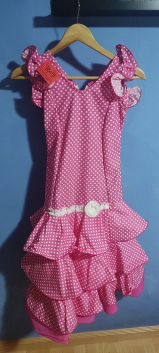 Vestido flamenca niña