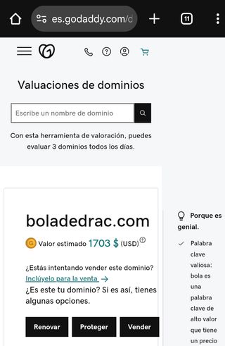 Dominio Bola de Drac