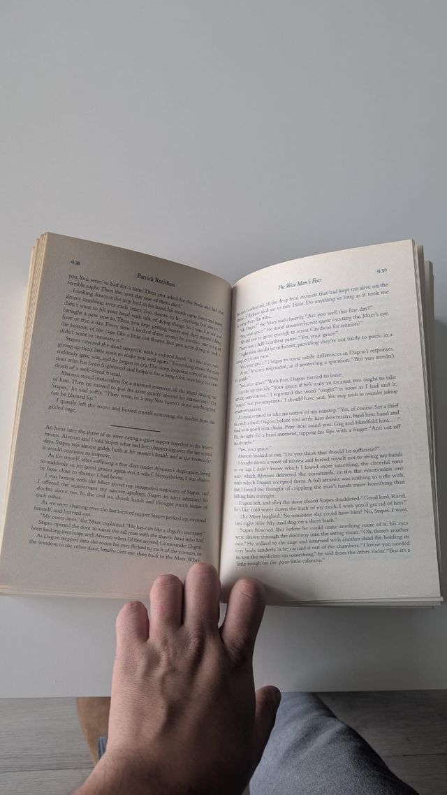 El temor de un hombre sabio