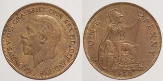 Penny Gran Bretagna 1930 Fdc/Unc g79