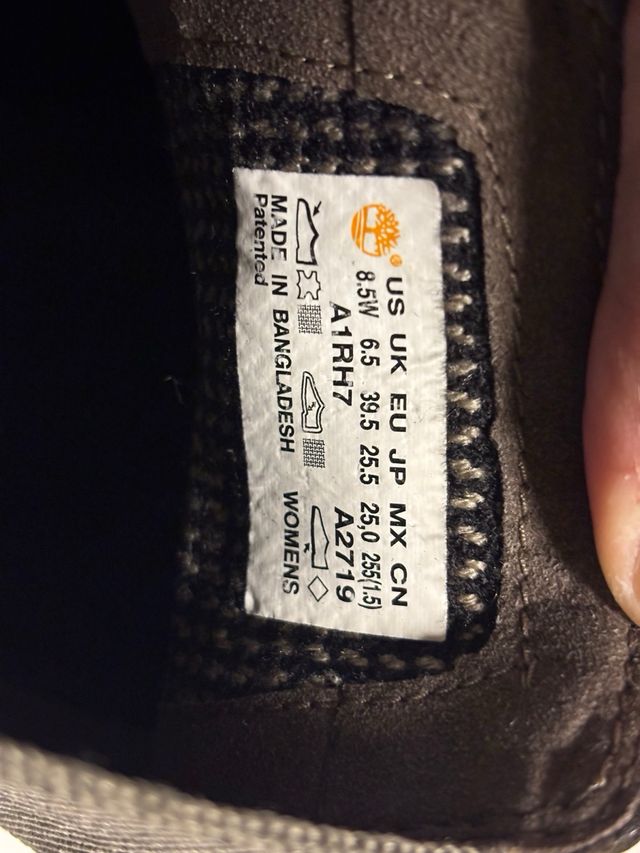 Stivaletti Timberland impermeabili taglia 39.5