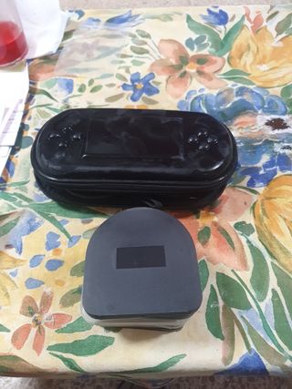 PSP Funda de la consola y juegos