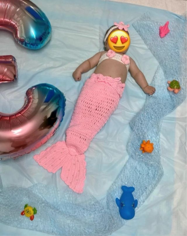 Vestito Carnevale Sirena