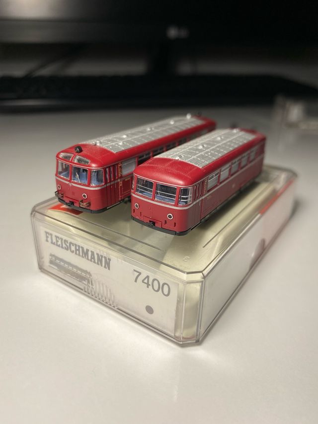 Ferrobus Fleishmann 7400 7401 N  HAGO ENVIOS