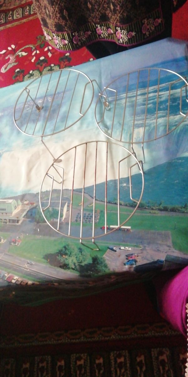 Trípode rejilla para horno