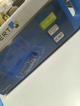 Prensa embridado cables