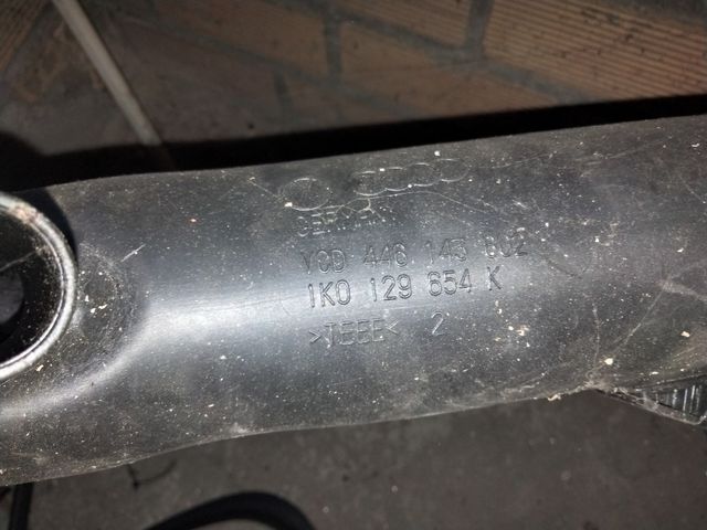 Tubo admisión turbo