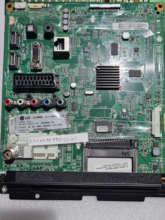 PLACA MAIM PARA TV LG