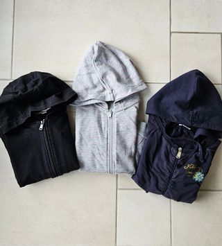 Set 3 giacchini bambina 5-6 anni