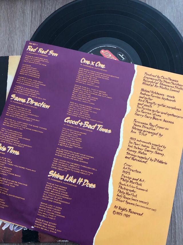 Inxs Listen Like Thieves vinile