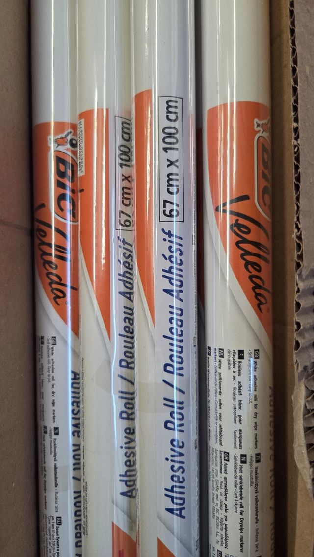 Rotolo di lavagna adesiva Velleda