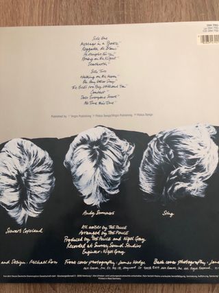 The Police vinile