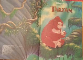 Libro de Tarzán Disney