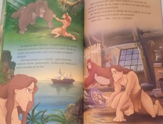 Libro de Tarzán Disney