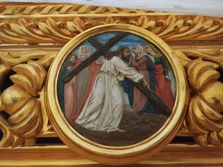 IMPRESIONANTE TRONO O PASO DE SEMANA SANTA