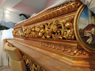 IMPRESIONANTE TRONO O PASO DE SEMANA SANTA