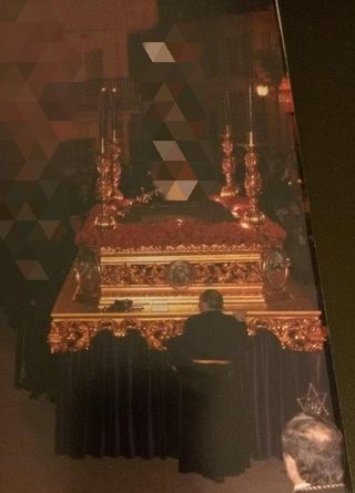 IMPRESIONANTE TRONO O PASO DE SEMANA SANTA