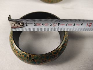 Pulseira Vintage Papel Maché Made in India