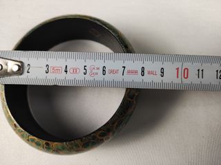 Pulseira Vintage Papel Maché Made in India