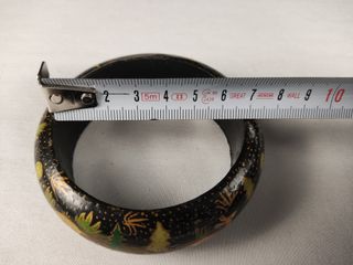 Pulseira Vintage Papel Maché Made in India