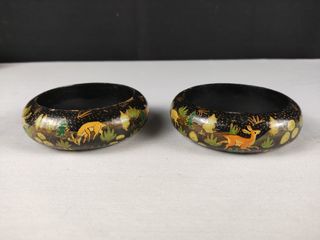 Pulseira Vintage Papel Maché Made in India