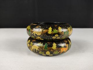 Pulseira Vintage Papel Maché Made in India