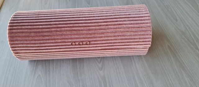 Neceser cofre terciopelo rosa