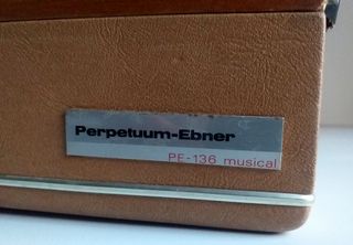 Tocadiscos Perpetuum-Ebner PE-136 Musical - MADRID