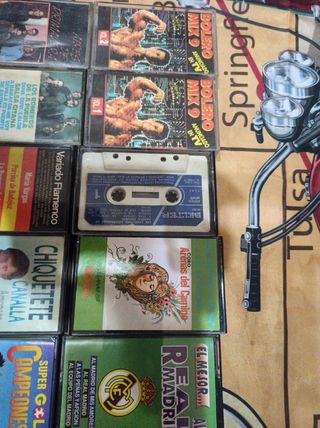 Mix de cassettes antiguos