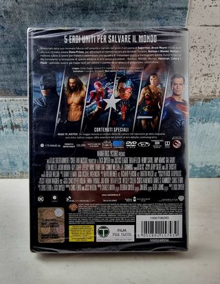 Justice League Film Dvd