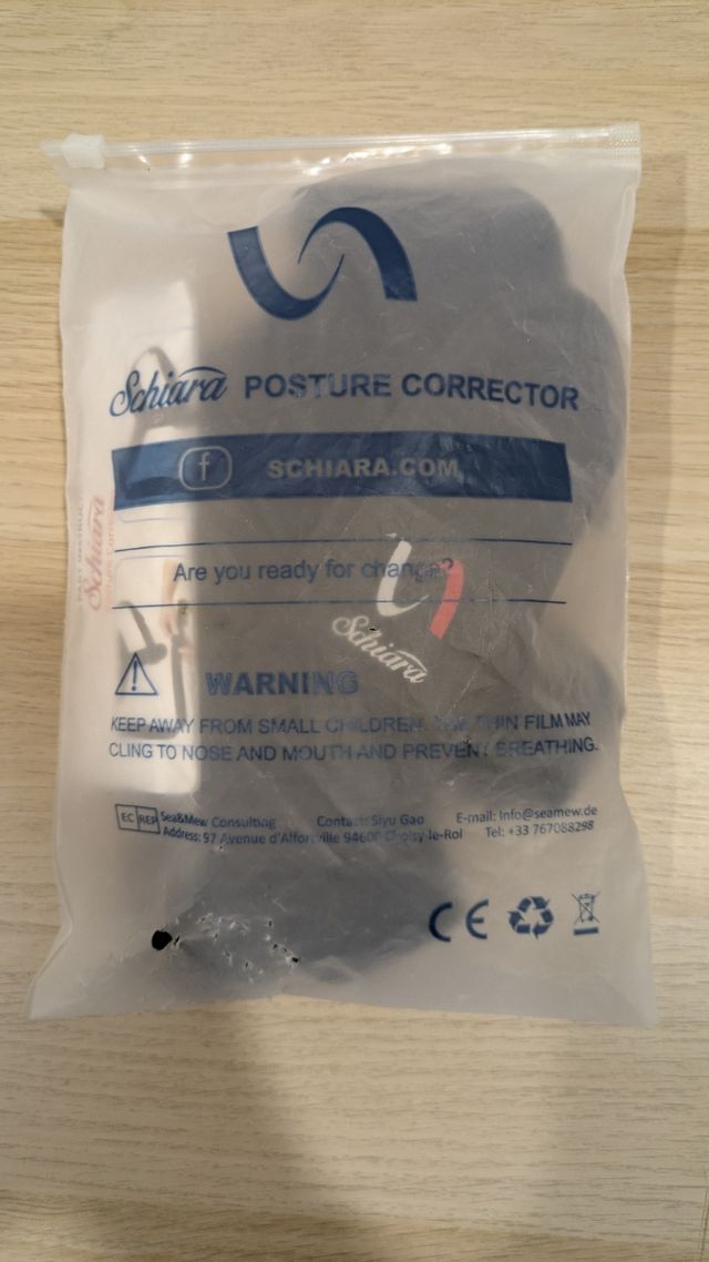 Corrector postural espalda