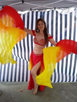 Lote trajes danza oriental