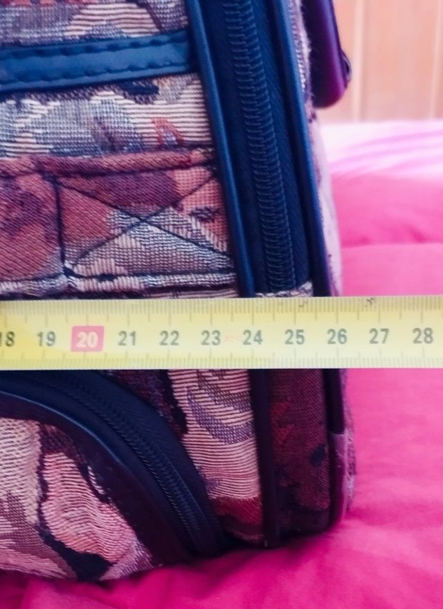 Bolso de viaje Trolley con ruedas y asa extensible