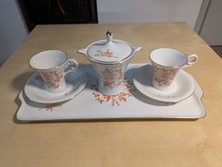 Set da caffè porcellana Hertel Jacob Bavaria