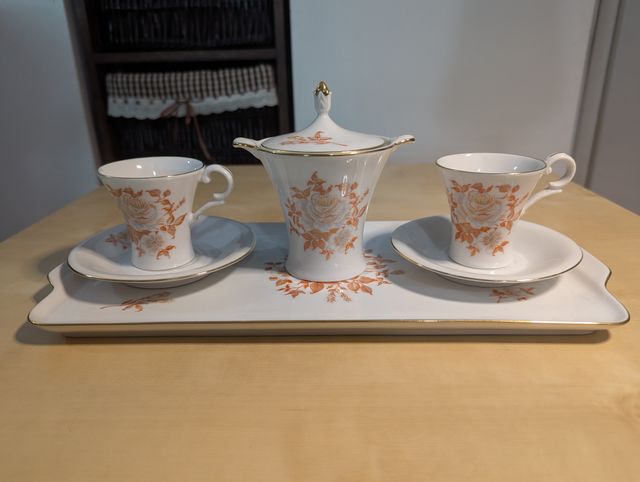 Set da caffè porcellana Hertel Jacob Bavaria