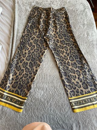 Pantalón de seda Carolina Herrera  Talla S/M