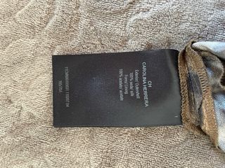 Pantalón de seda Carolina Herrera  Talla S/M