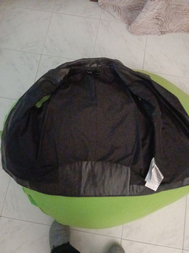 Gilet chiodo oversize