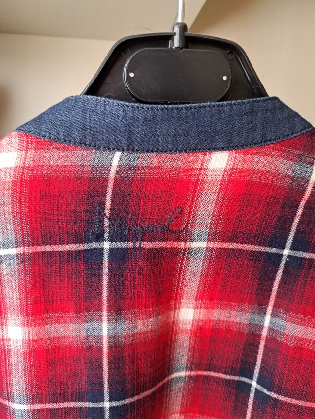 Camisa Desigual cuadros nueva