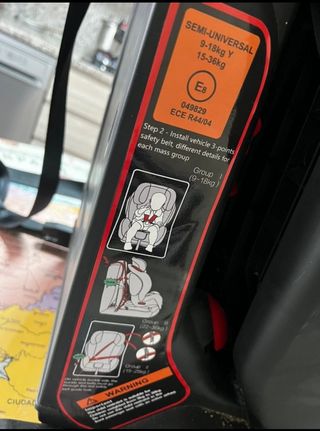 Silla de coche con isofix SPS