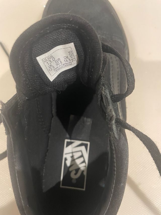 Zapatillas Vans 30.5