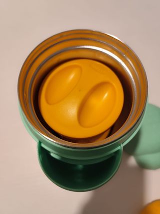 Termos per latte o pappa bambini con 2 contenitori