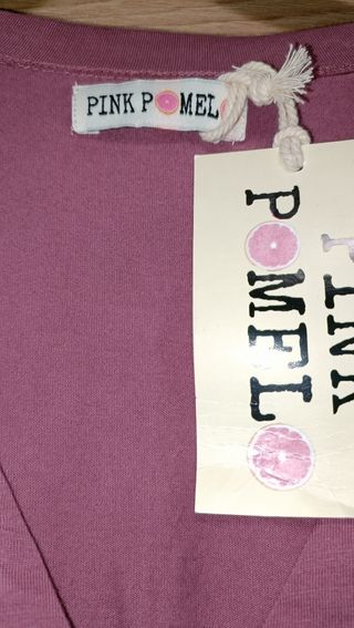 Top cruzado, PINK POMELO